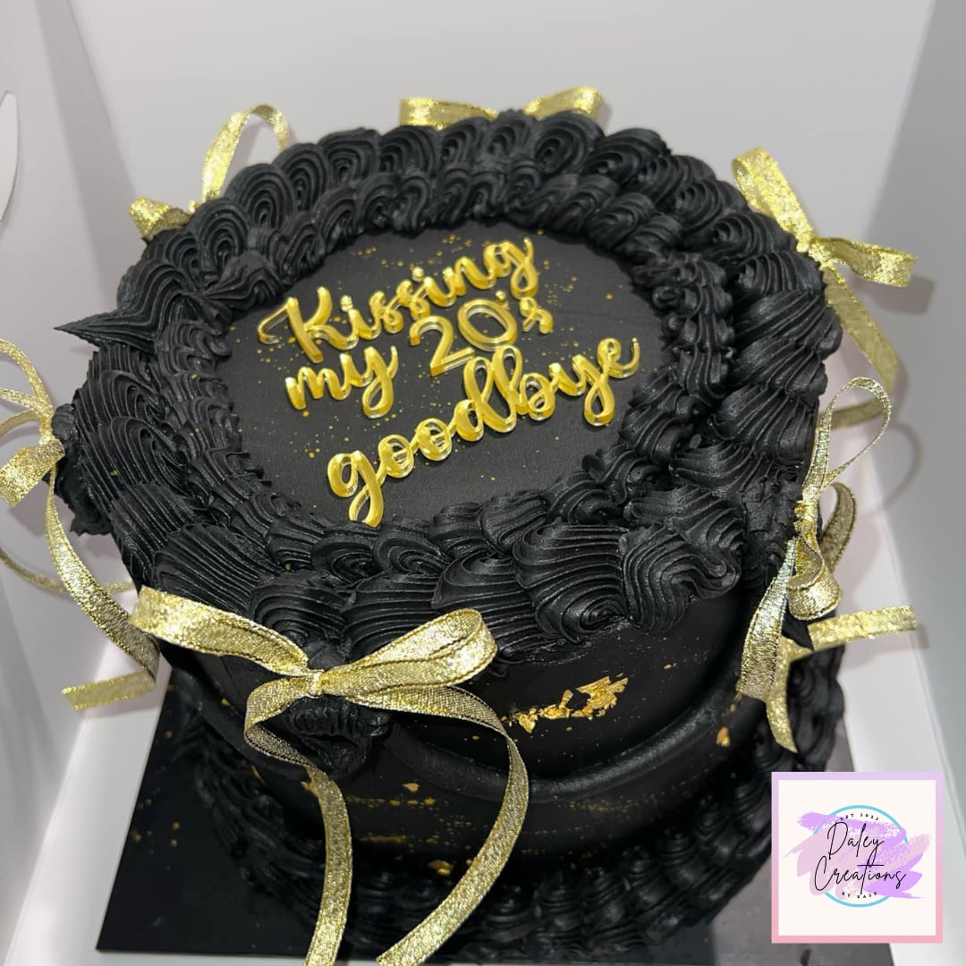 Acrylic | Cake Topper | No Stick | Cake Charms |