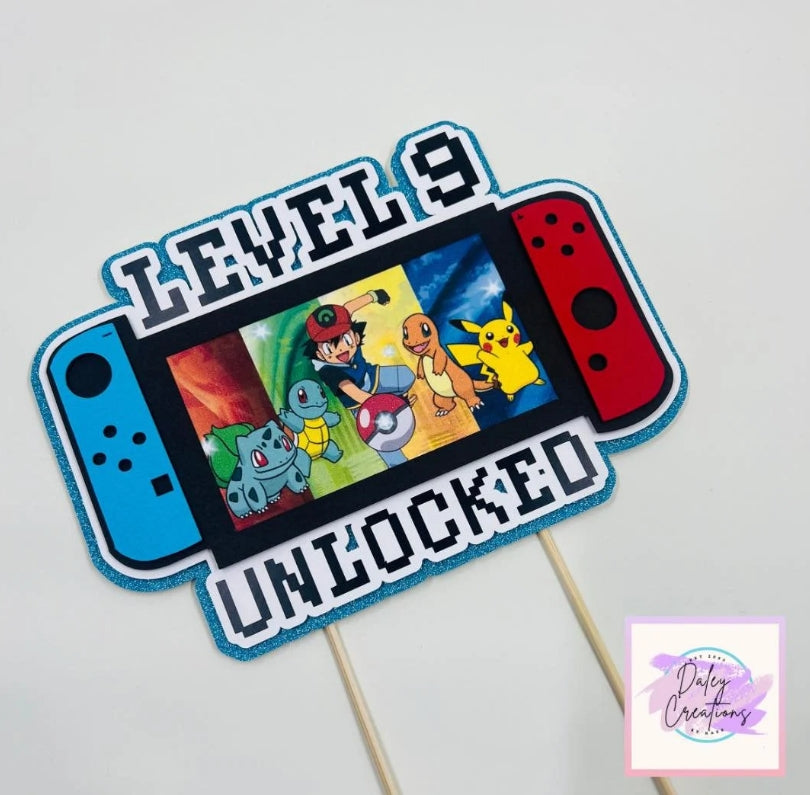Gaming Device | Gamers | 3D Cake Topper |